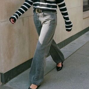 MWT Abercrombie Curve Love Vintage Straight High Rise (Kathleen Post)